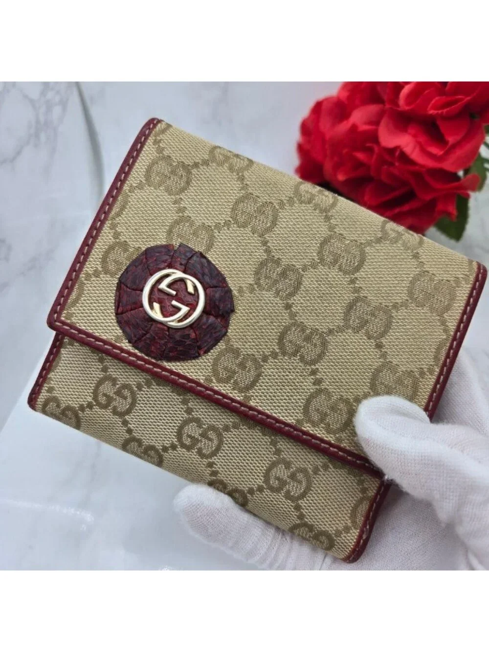 Gucci Bifold Wallet GG Canvas - Picture 3 of 15